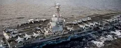 El portaaviones USS Gerald Ford. (Fuente externa)