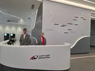 Estaci&oacute;n de pasajeros de Etihad Rail. (WAM)