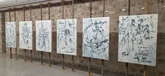 La obra del artista chileno Jorge Tacla. (EL CORREO)