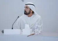 El gobernante de Dubai en una reuni&oacute;n del Gabinete de EAU. (X)