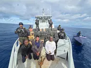 Imagen publicada en la cuenta de X de Bukele de los detenidos en El Salvador.
