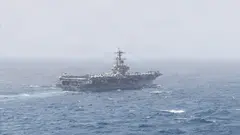 El portaaviones USS George H.W. Bush. (Centcom)