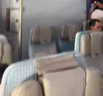 Captura de pantalla del v&iacute;deo de los reposacabezas de los asientos. (Instagram)