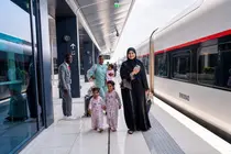 El tren emirat&iacute;. (Etihad Rail)