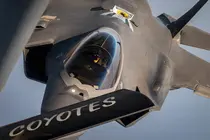 Un avi&oacute;n de combate furtivo F-35A de la Fuerza A&eacute;rea de EEUU. (Centcom)