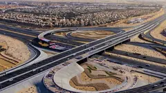 La nueva infraestructura en Al Qudra Road. (RTA)