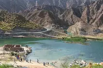 Khor Fakkan en el emirato de Sharjah. (Fuente externa)