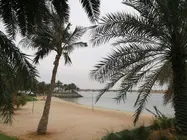 Una playa de Abu Dhabi. (EL CORREO)