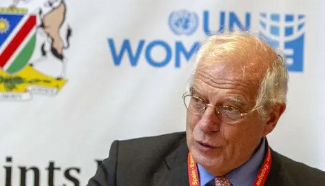 En la imagen de EFE, el jefe de Exteriores de la Unión Europea, Josep Borrell.