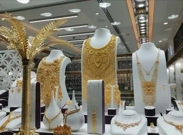 Joyas de oro en Emiratos Árabes Unidos. (EL CORREO)