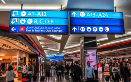 Terminal 3 del Aeropuerto Internacional de Dubai, (WAM)