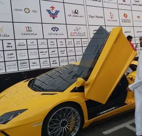 Un Lamborghini en las calles de Emiratos Árabes. (EL CORREO)