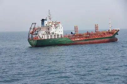 Un buque en el Estrecho de Ormuz. (Fuente externa)