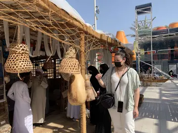 Una imagen del  Pabellón Heritage  de EAU. (EL CORREO)