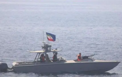Un barco de la Guardia Revolucionaria de Ir&aacute;n. (Fuente externa)