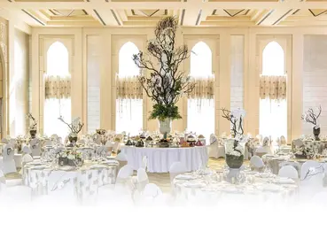 Una imagen de un sal&oacute;n de boda en Emiratos. (WAM)