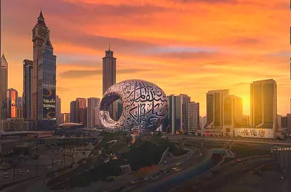 Una imagen del Museo del Futuro de Dubai Media Office.