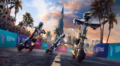 Patinetes eléctricos en Dubai. (WAM)