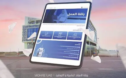 Una captura de pantalla de la plataforma unificada de servicios de visas en Emiratos &Aacute;rabes Unidos. (Mohre)