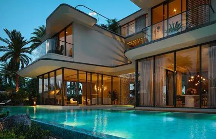 Una maqueta de viviendas en Wadi Villas de Dubai. (Fuente externa)