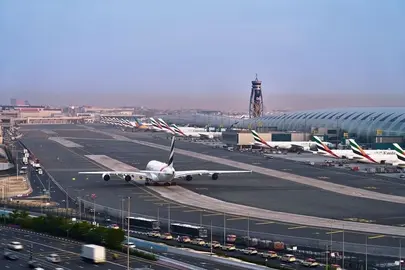 Imagen del Aeropuerto Internacional de Dubai. (WAM)