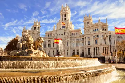Plaza de Cibeles en Madrid. (WAM)