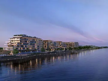 La urbanizaci&oacute;n Bashayer en la isla Hudayriyat de Abu Dhabi. (WAM)