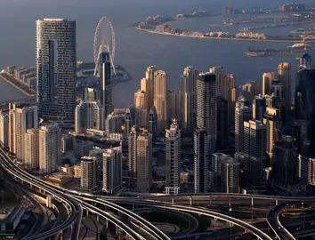 Una imagen de Dubai Marina. (X)