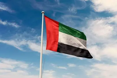 La bandera de EAU. (WAM)