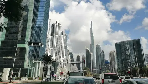 Una imagen del centro de Dubai. (EL CORREO)