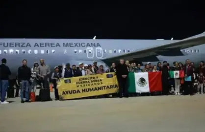 Mexicanos evacuados de Oriente Medio debido al conflicto b&eacute;lico