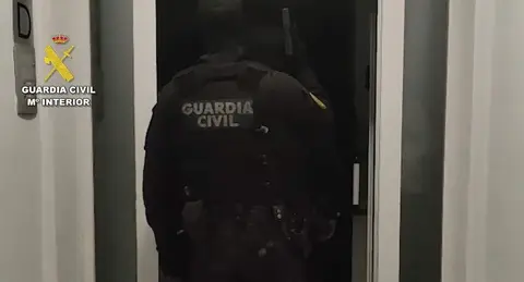 Captura de pantalla del v&iacute;deo difundido por la Guardia Civil espa&ntilde;ola.