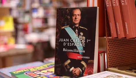 Portada del libro que recoge las memorias de Juan Carlos I. (Fuente externa)