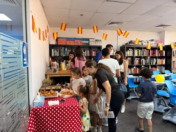 Un momento de la actividad en Ucam Dub&aacute;i. (Cedida)