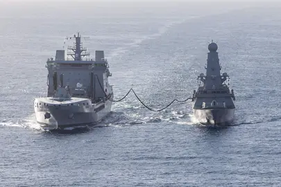 Buque de guerra brit&aacute;nico HMS Dragon. (X)
