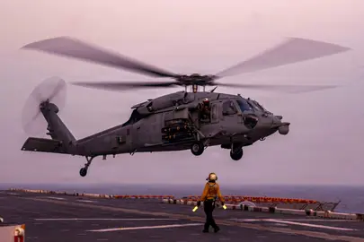 Portaaviones de Estados Unidos en el Golfo Ar&aacute;bigo. (CENTCOM)