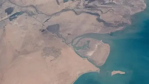 La Isla Bubiyan en Kuwait. (X)