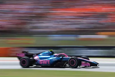 Franco Colapinto. (Cedida por equipo de F1 Alpine)