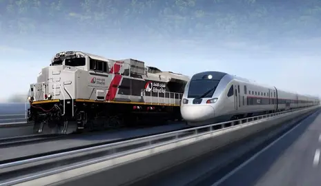 Trenes de Etihad Rail. (X)