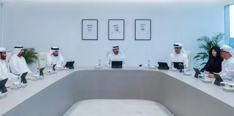Reuni&oacute;n del Consejo Ejecutivo de Dub&aacute;i este mi&eacute;rcoles. (Dubai Media Office)