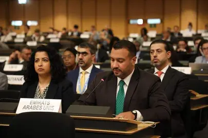 El embajador de Emiratos &Aacute;rabes Unidos ante las Naciones Unidas, Jamal Jama al Musharakh. (WAM)