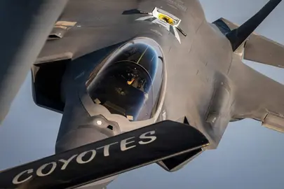 Un avi&oacute;n de combate furtivo F-35A de la Fuerza A&eacute;rea de EEUU. (Centcom)