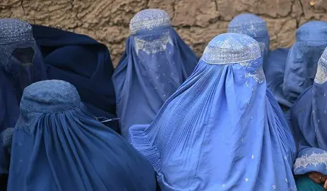 Mujeres en Afgansit&aacute;n. (X)