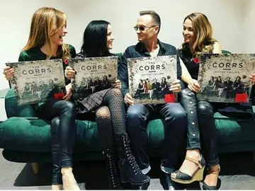El grupo irland&eacute;s The Corrs. (X)