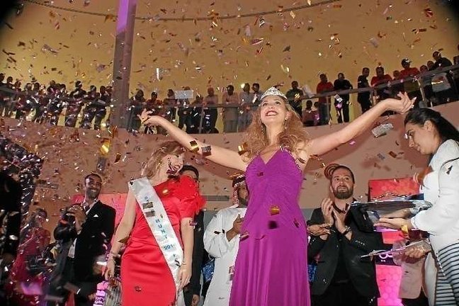 Ganadora del concurso de belleza Star Hunt 2015, que tuvo lugar en Dubai Outlet Mall con la organización de LS Productions.