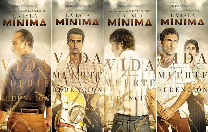 La película 'La isla mínima' ganó diez premios Goya en 2015.