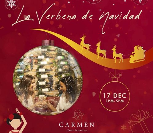 'La Verbena de Navidad' del restaurante Carmen.