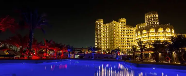 Hoteles en la urbanizaci&oacute;n de Al Hamra en Ras Al Khaimah (Emiratos &Aacute;rabes).