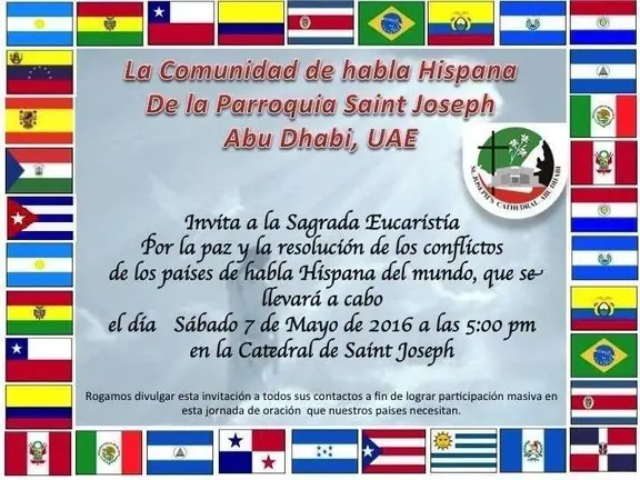 Invitación a la Eucaristía.