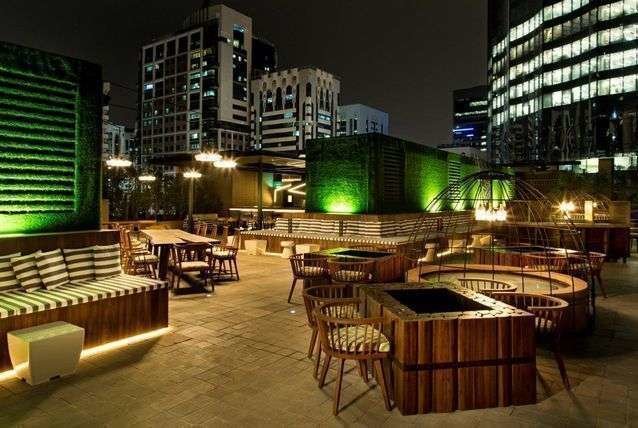 Imagen de la terraza del restaurante BU!